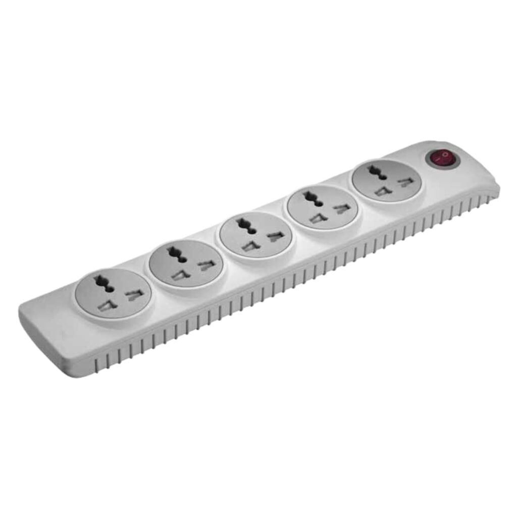 4 Way Extension Board Socket with Single Switch | 4 Way Socket with 1.5 Mtr Extension Cord