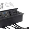 Module, Hydraulic Cable Cubby, Conference Table Connectivity Solutions